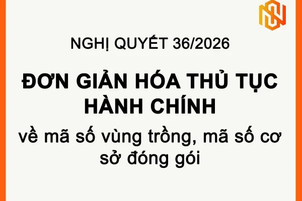 Nghị quyết 36/2026/NQ-CP
